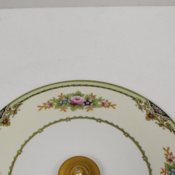 Meito China Made in Japan Hand Painted Round Covered Serving Bowl - Picture 5 of 9